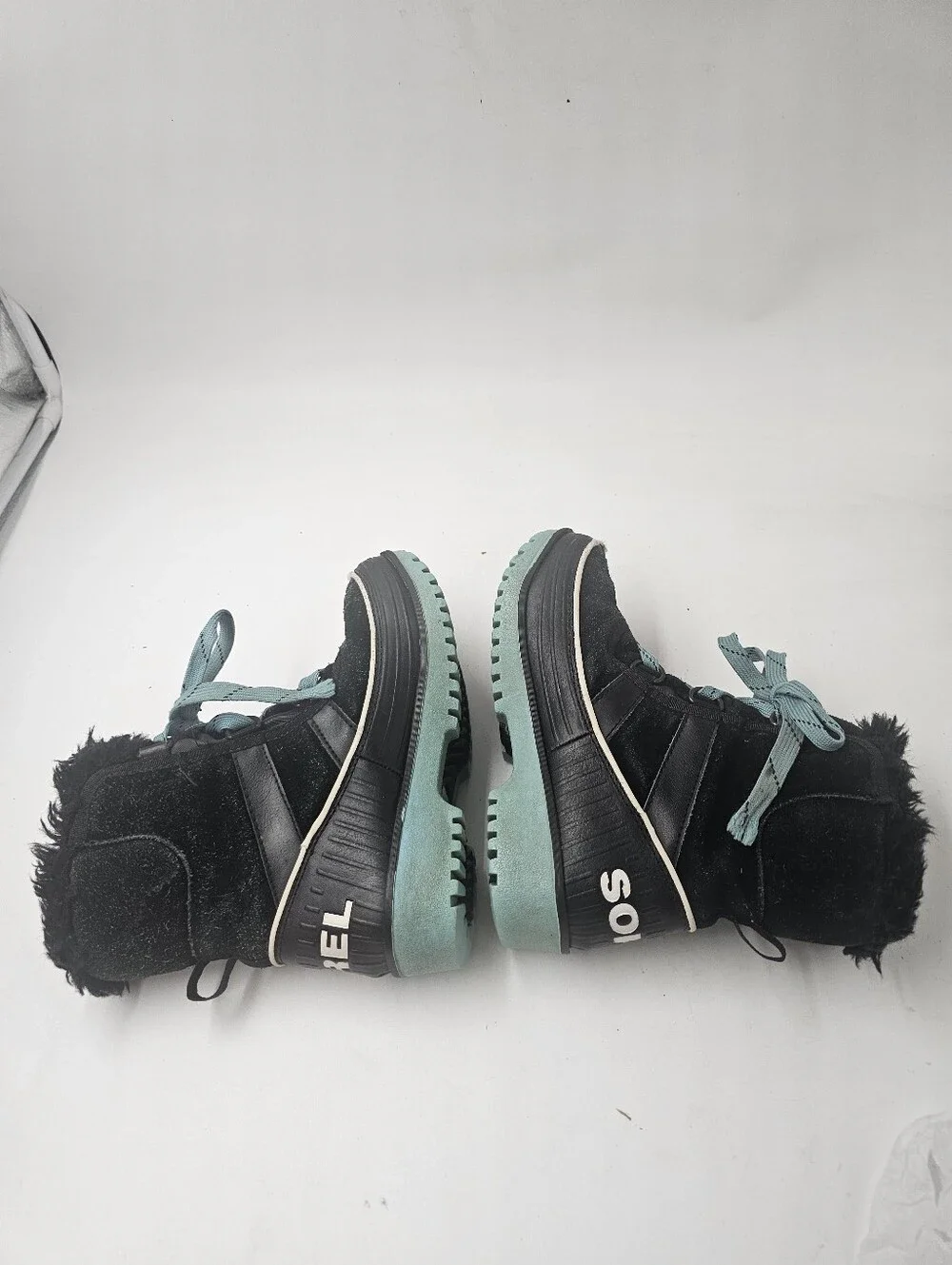 Sorel Youth Tivoli II Waterproof Snow Boots Black Mint Size 1 Winter Winter Gear